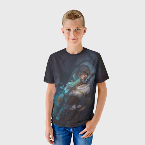 Детская футболка 3D Цири - фото 3