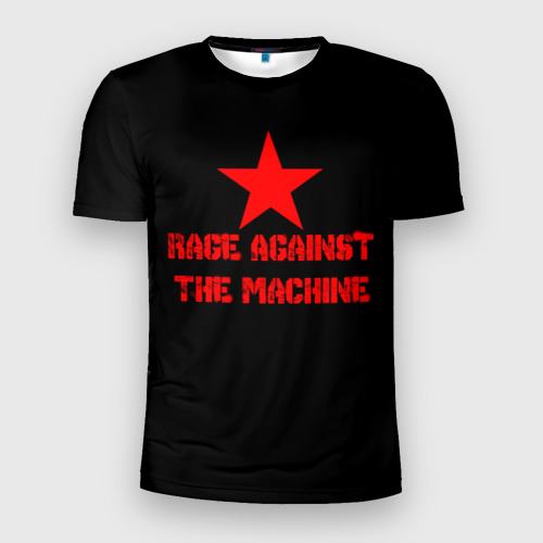 Мужская футболка 3D Slim Rage Against the Machine, цвет 3D печать