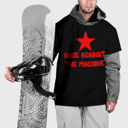 Накидка на куртку 3D Rage Against the Machine - red star