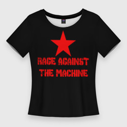 Женская футболка 3D Slim Rage Against the Machine