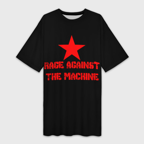 Платье-футболка 3D Rage Against the Machine, цвет 3D печать