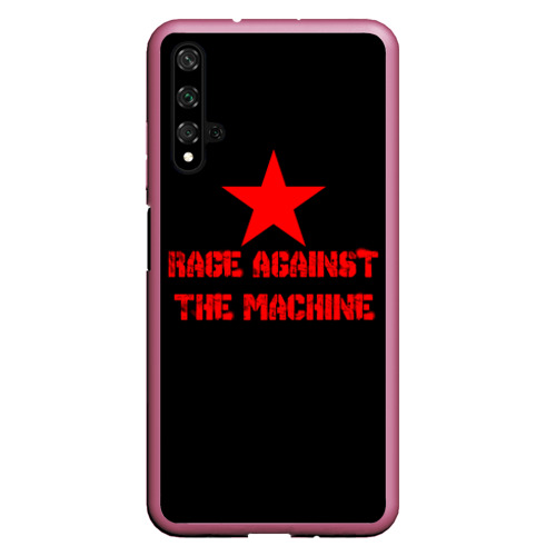 Чехол для Honor 20 Rage Against the Machine, цвет малиновый