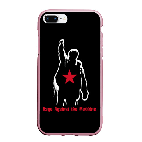 Чехол для iPhone 7Plus/8 Plus матовый Rage Against the Machine