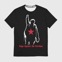 Мужская футболка 3D Rage Against the Machine - album cover