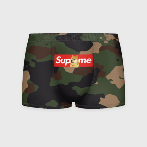 Мужские трусы 3D Supreme Doge camouflage Фото 01 Мужские трусы 3D Supreme Doge camouflage Фото 01