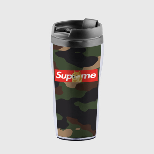 Термокружка-непроливайка Supreme Doge camouflage Фото 01 Термокружка-непроливайка Supreme Doge camouflage Фото 01