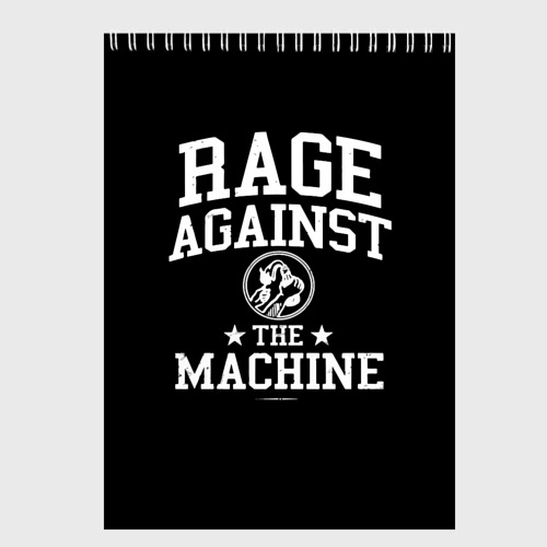 Скетчбук Rage Against the Machine, цвет белый