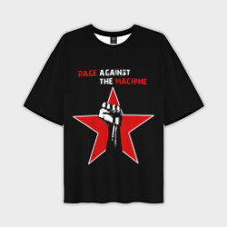 Мужская футболка oversize 3D Rage Against the Machine