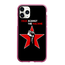 Чехол для iPhone 11 Pro Max матовый Rage Against the Machine