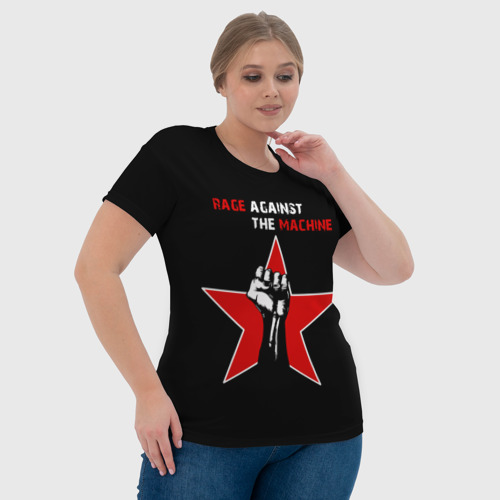 Женская футболка 3D с принтом Rage Against the Machine, фото #4