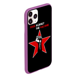 Чехол для iPhone 11 Pro Max матовый Rage Against the Machine - фото 2