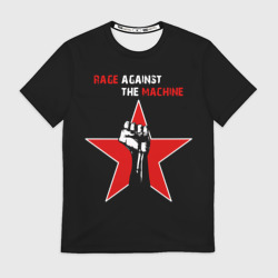 Мужская футболка 3D Rage Against the Machine - star
