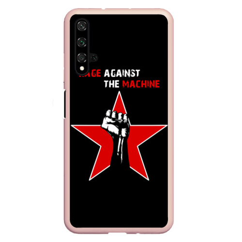 Чехол для Honor 20 Rage Against the Machine, цвет светло-розовый