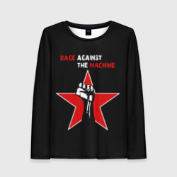 Женский лонгслив 3D Rage Against the Machine