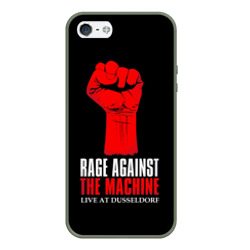 Чехол для iPhone 5/5S матовый Rage Against the Machine