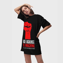 Платье-футболка 3D Rage Against the Machine - фото 2