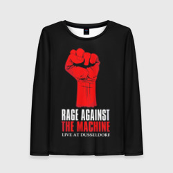 Женский лонгслив 3D Rage Against the Machine