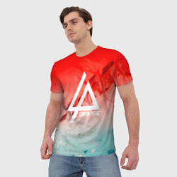 Мужская футболка 3D Linkin Park - фото 2