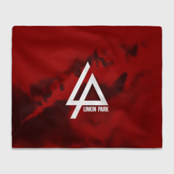 Плед 3D Linkin Park color red music