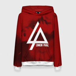 Женская толстовка 3D Linkin Park color red music