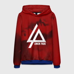 Мужская толстовка 3D Linkin Park color red music