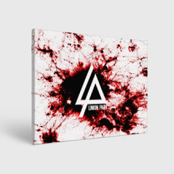 Холст прямоугольный Linkin Park blood collection