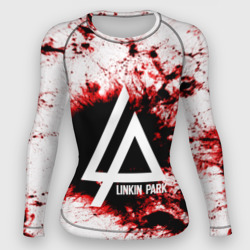 Женский рашгард 3D Linkin Park blood collection