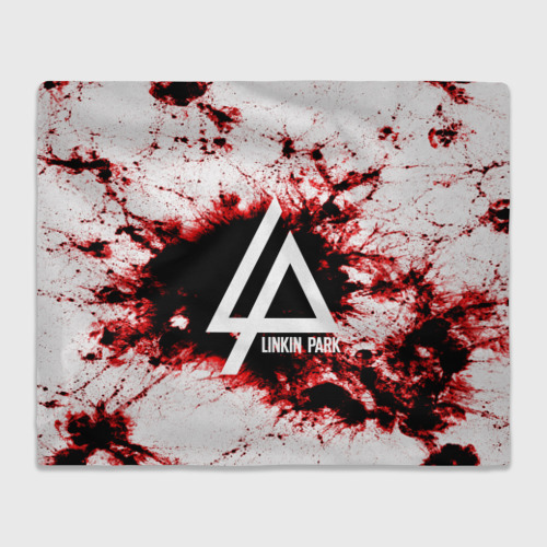 Плед 3D Linkin Park blood collection, цвет 3D (велсофт)