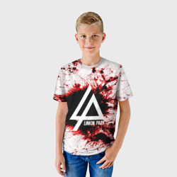 Детская футболка 3D Linkin Park blood collection - фото 2