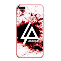 Чехол для iPhone 7Plus/8 Plus матовый Linkin Park blood collection