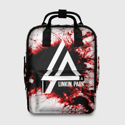 Женский рюкзак 3D Linkin Park blood collection