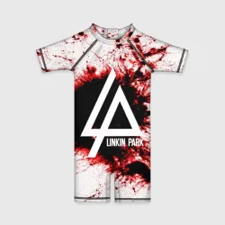 Детский купальный костюм 3D Linkin Park blood collection