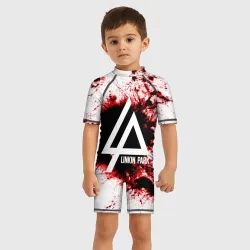 Детский купальный костюм 3D Linkin Park blood collection - фото 2