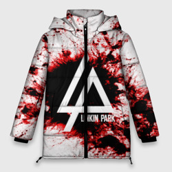 Женская зимняя куртка Oversize Linkin Park blood collection