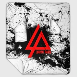 Плед с рукавами Linkin Park spray gray