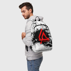 Рюкзак 3D Linkin Park spray gray - фото 2