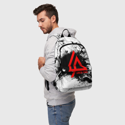 Рюкзак 3D Linkin Park spray gray - фото 3