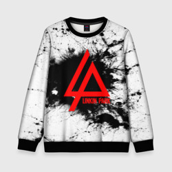 Детский свитшот 3D Linkin Park spray gray