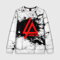 Детский свитшот 3D Linkin Park spray gray