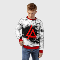 Детский свитшот 3D Linkin Park spray gray - фото 2