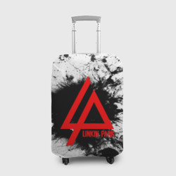 Чехол для чемодана 3D Linkin Park spray gray