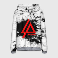 Мужская толстовка 3D Linkin Park spray gray