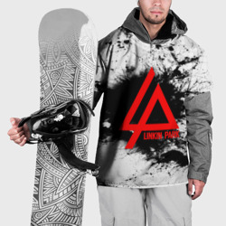 Накидка на куртку 3D Linkin Park spray gray