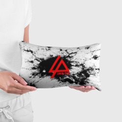 Подушка 3D антистресс Linkin Park spray gray - фото 2