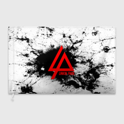 Флаг 3D Linkin Park spray gray