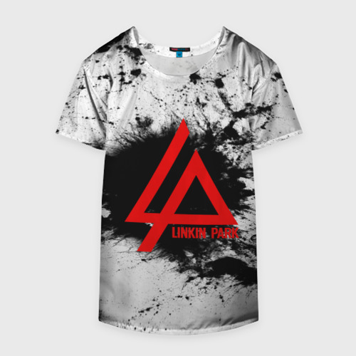 Накидка на куртку 3D Linkin Park spray gray, цвет 3D печать - фото 4