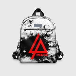 Детский рюкзак 3D Linkin Park spray gray