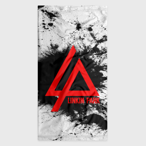 Бандана-труба 3D Linkin Park spray gray, цвет 3D печать - фото 7