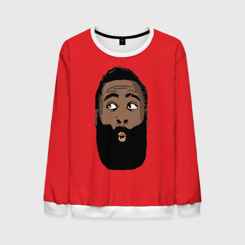 Мужской свитшот 3D James Harden, цвет белый