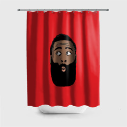 Штора 3D для ванной James Harden